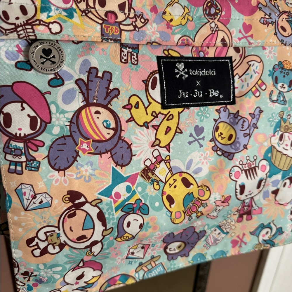 Rare Print Tokidoki x Ju-Ju-Be Colorful Character Bag Be Perky
